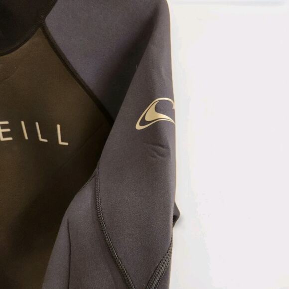 O'Neill Reactor 3/2mm Back Zip Full Wetsuit - Men's - Large / Black/Slate - Picture 4 of 10